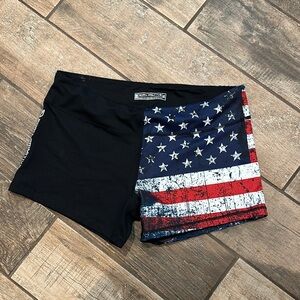 Born Primitive American Flag Swim Trunks
